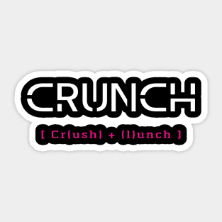 crunch Sticker
